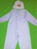 Kids Costumes to Hire - Duck - White Onesie & Headpiece  (1)